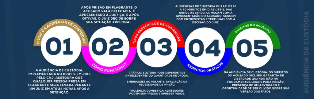 guia audiência de custódia