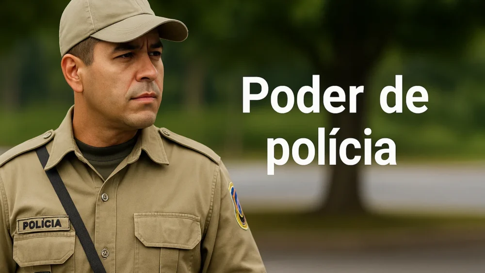 Poder de polícia autoridades