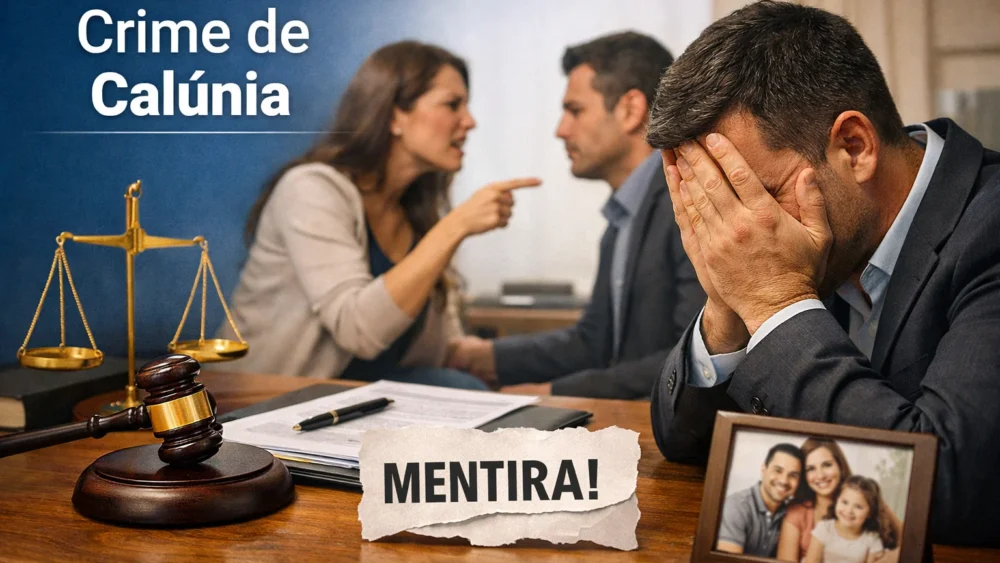 Calúnia: Implicações Jurídicas de Acusações Falsas 1 crime de calúnia WP 2