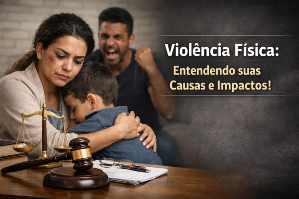 violência física