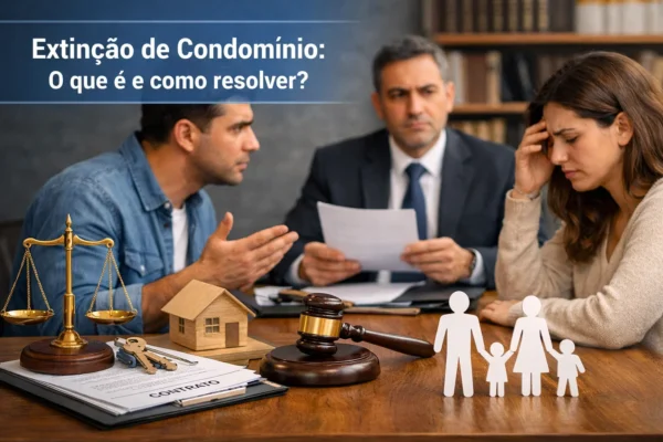 extinção de condomínio