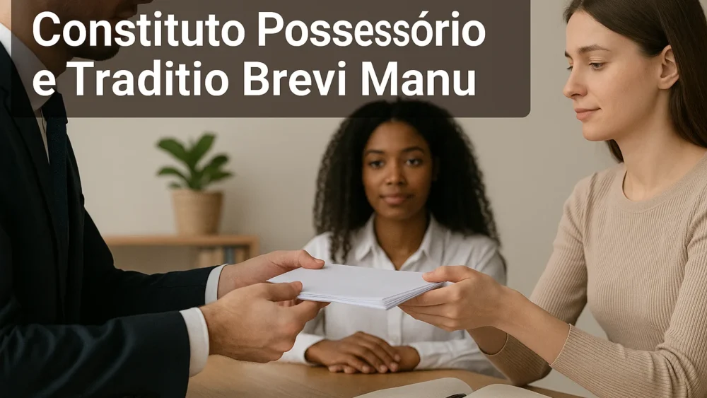 Constituto Possessório e Traditio Brevi Manu