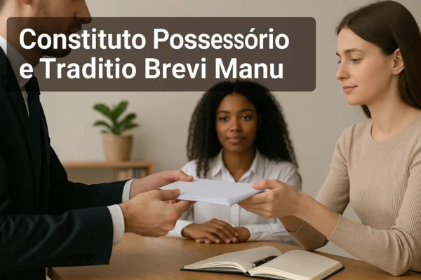 Constituto Possessório e Traditio Brevi Manu