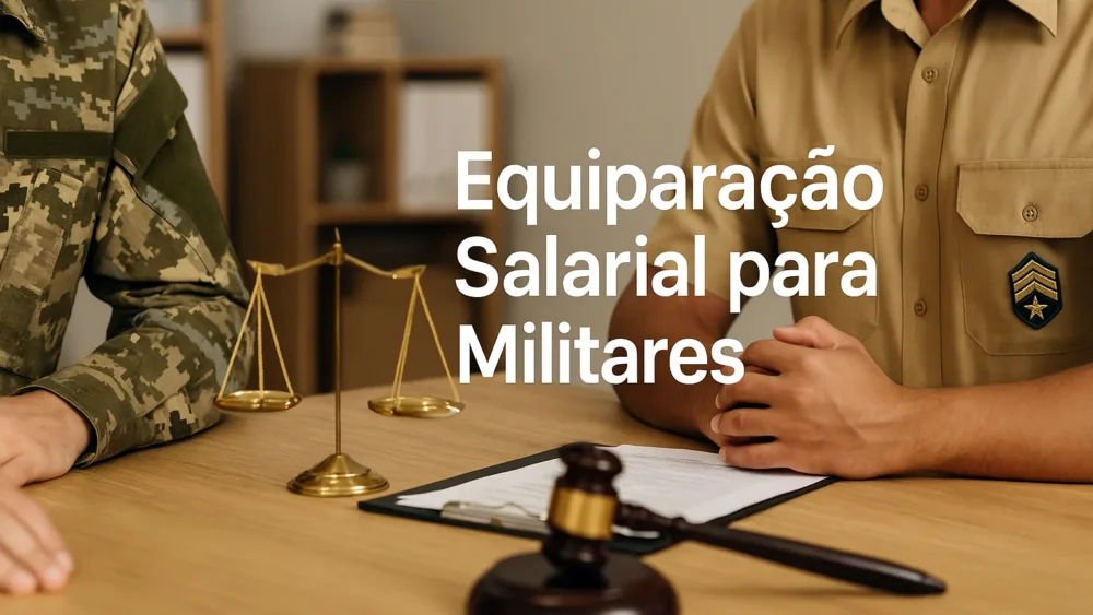 equiparação salário militar