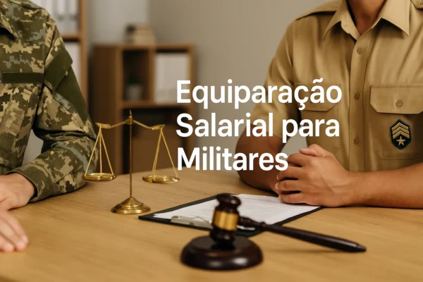 equiparação salário militar