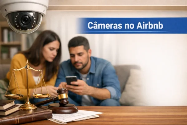 Câmeras no airbnb