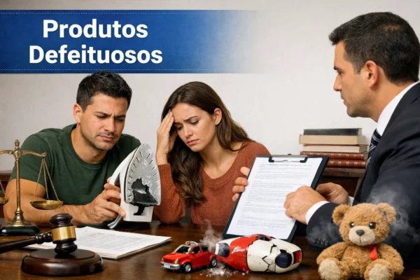 produtos defeituosos