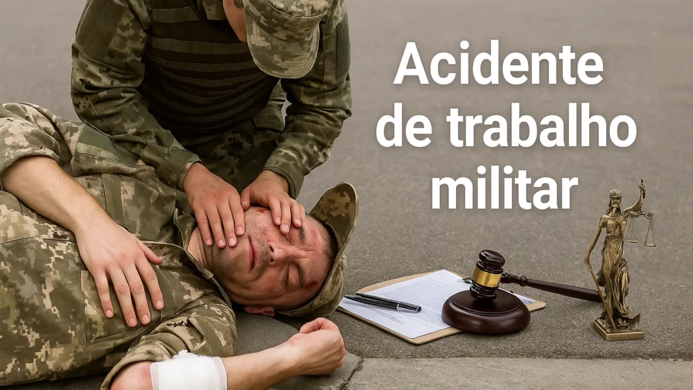 Acidente de trabalho militar