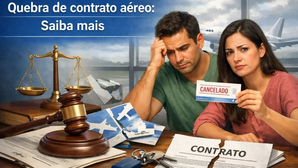 quebra de contrato aéreo