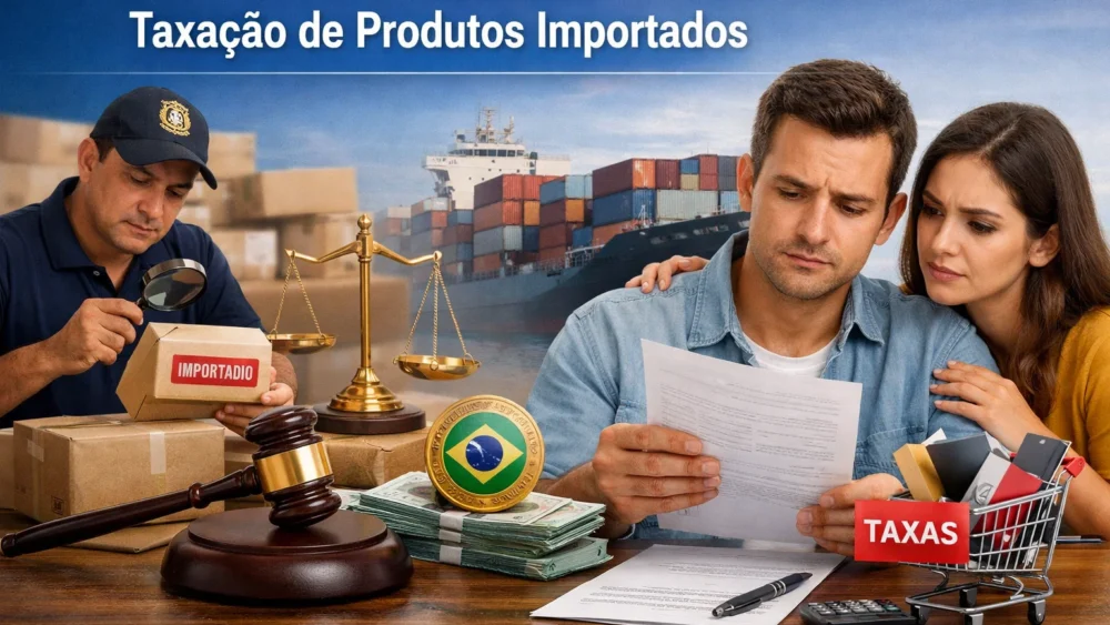 taxação de produtos importados
