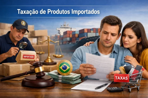 taxação de produtos importados