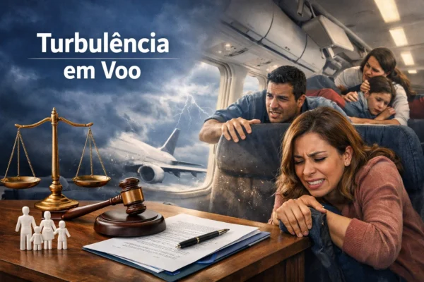 turbulência em voo