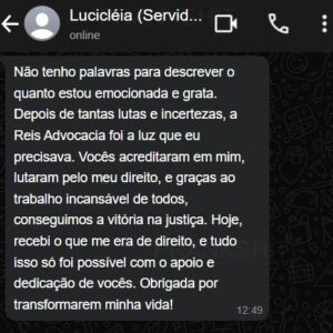 mensagem luci