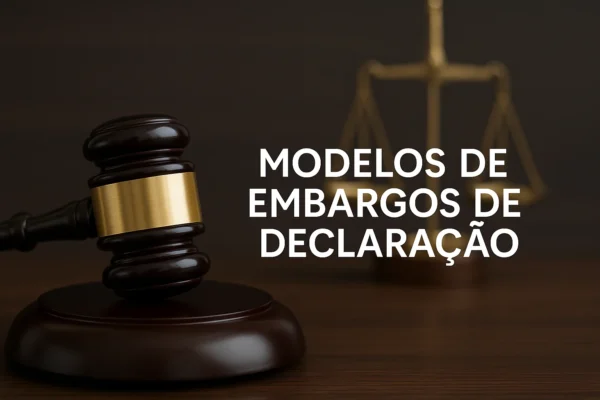 modelos de embargos de declaração