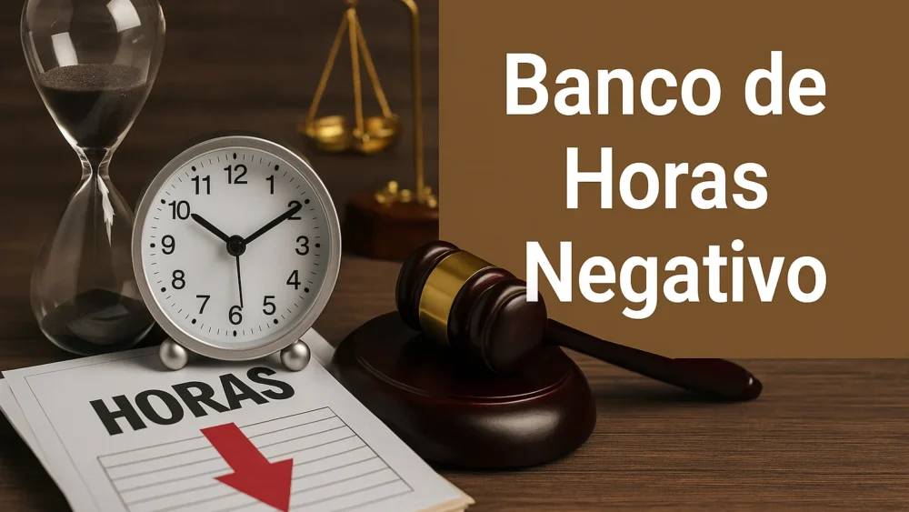 Banco de horas NEGATIVO