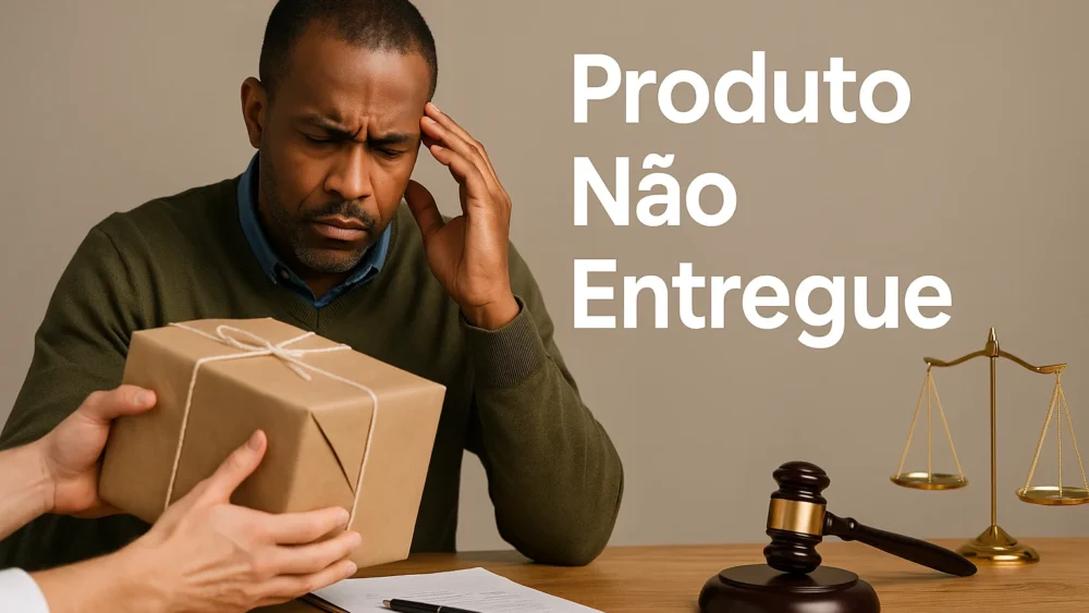 Produto não entregue