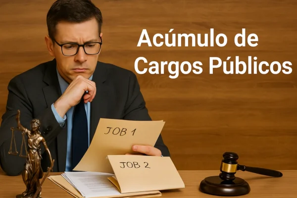 acúmulo de cargos públicos