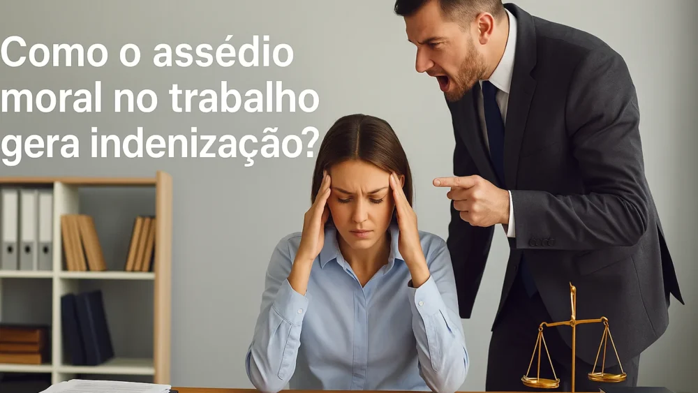 Assédio moral no trabalho pode gerar indenização?