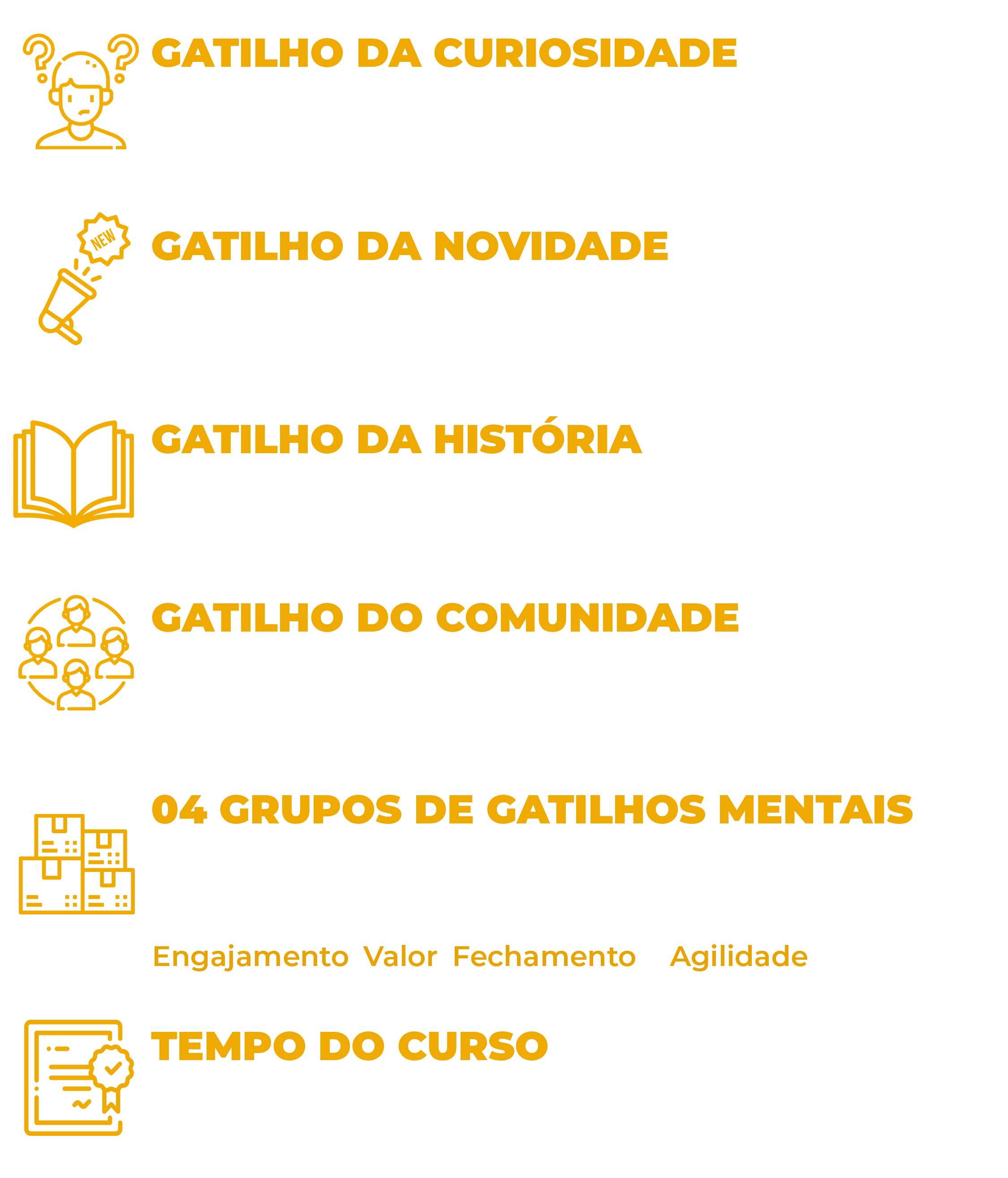 GATILHOS 10 A 15 3