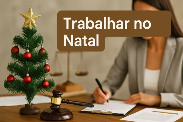 trabalhar no natal