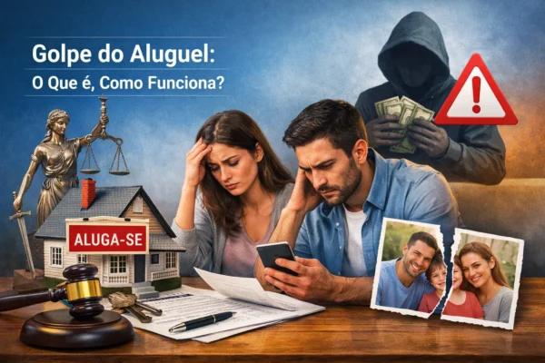 golpe do aluguel