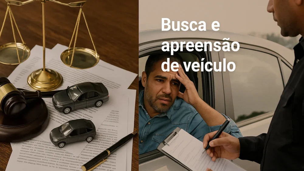 busca e apreensão de veículos WP