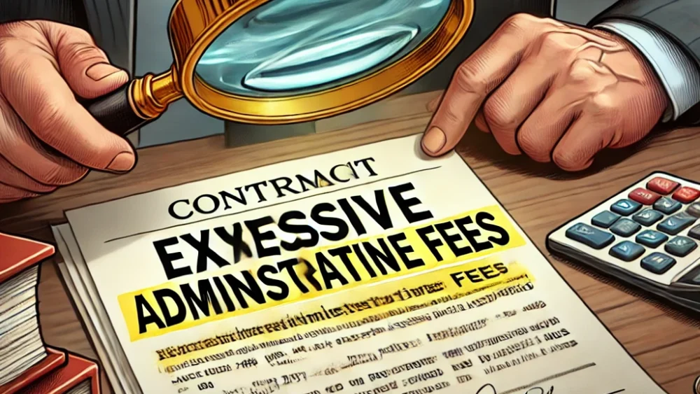 Taxas administrativas