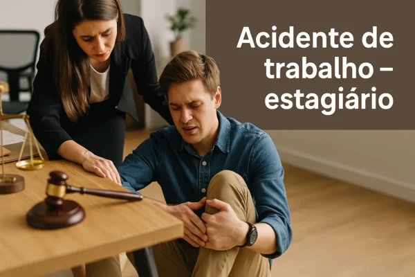 Acidente de trabalho estagiário