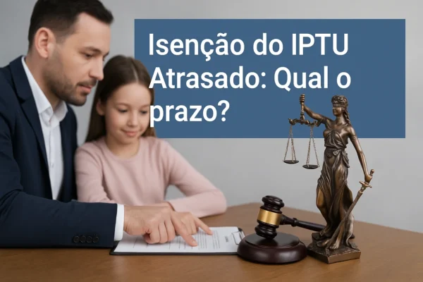 ISENÇÃO DO IPTU PRAZO