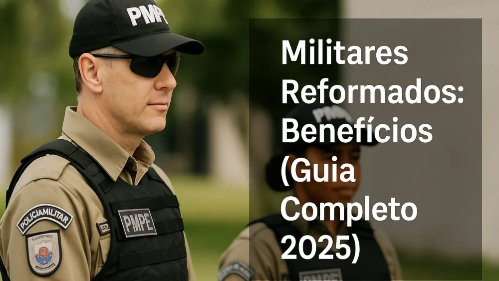 Militares reformados Guia completo 2025