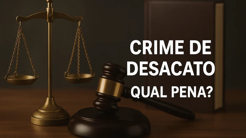 Crime de desacato: Quando é considerado e qual a pena? 1 crime de desacato