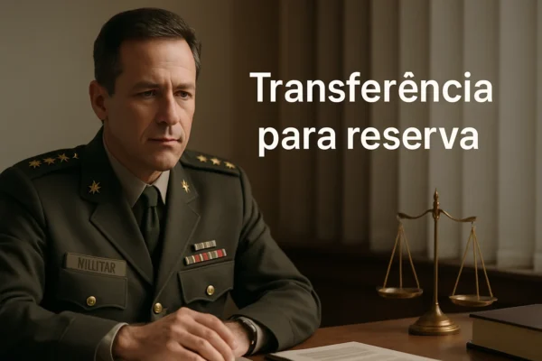 MILITAR transferência para reserva