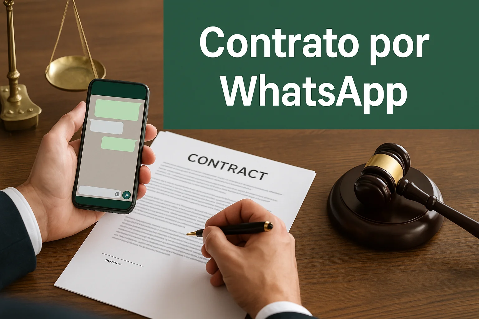 Contrato por whatsapp