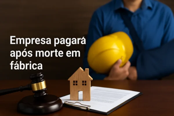 Empresa pagará após morte em fábrica