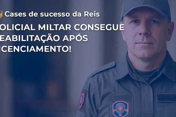 policial militar consegue reabilitação