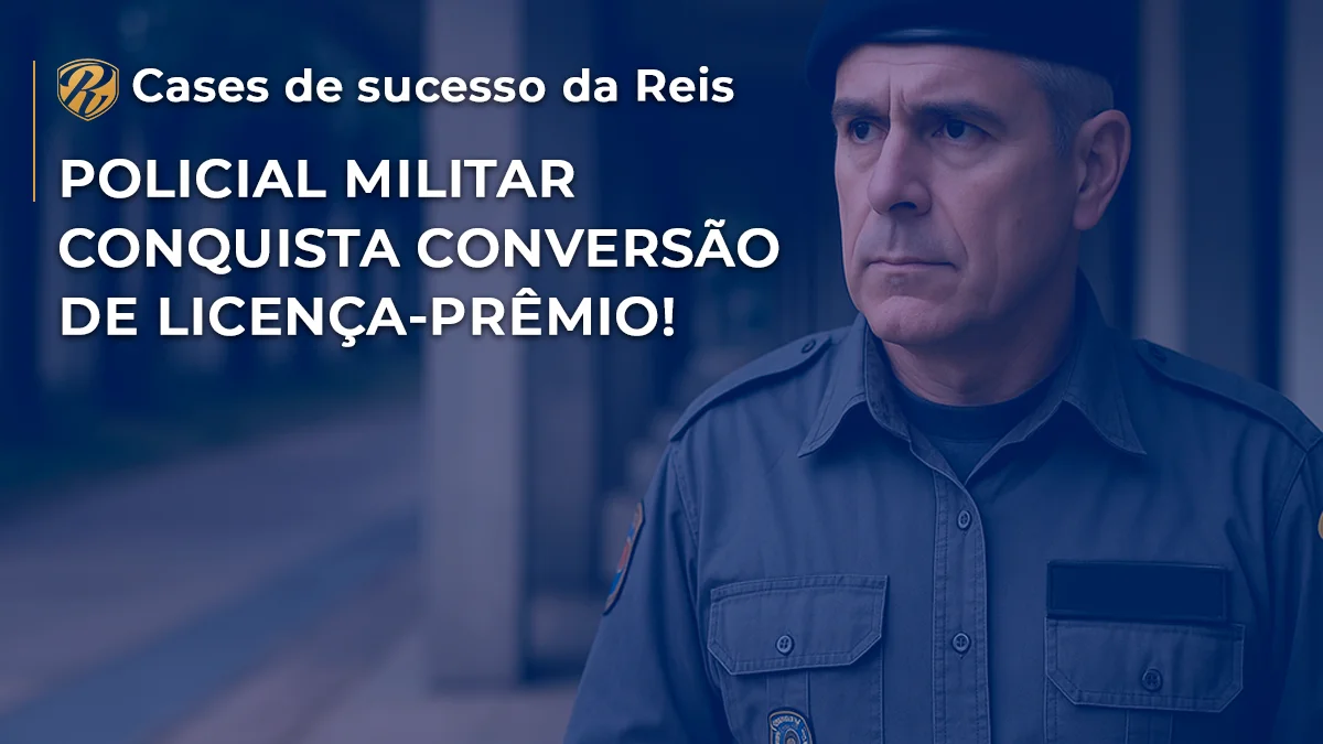 Policial militar licença-prêmio
