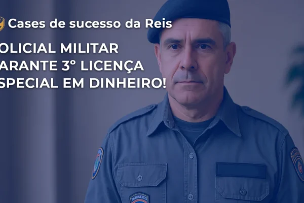 Policial militar licença especial