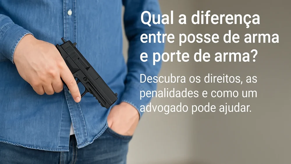 Posse de arma