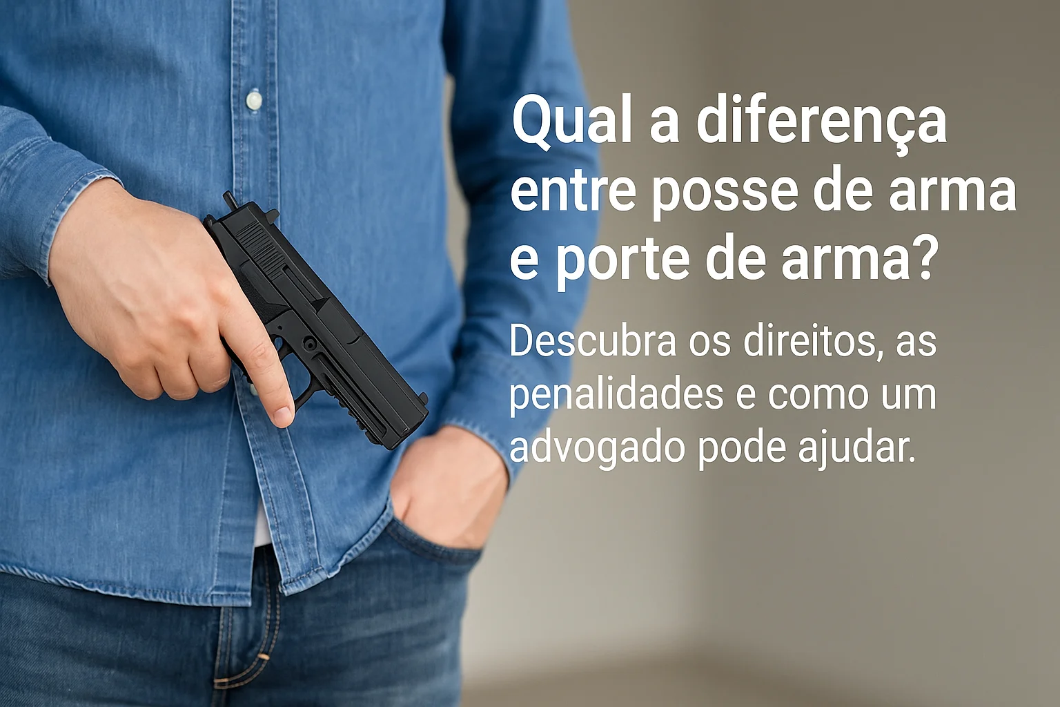 Posse de arma