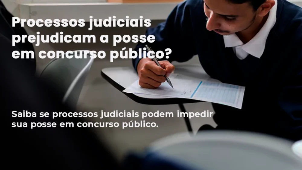 Possem em concurso