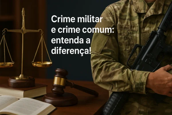 IMAGEM crime militar e crime comum