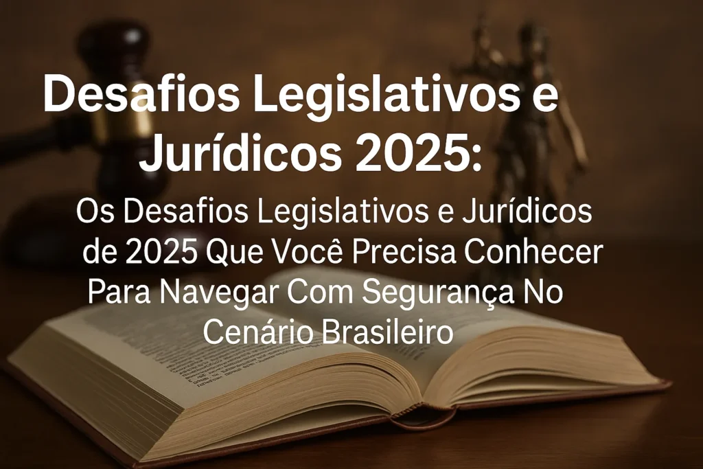 Desafios Legislativos Jurídicos 2025: Impactos no Brasil