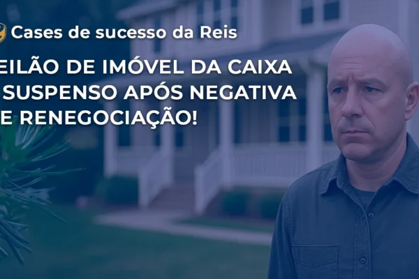 leilão da caixa é suspenso