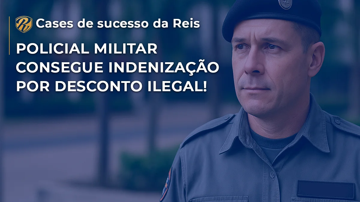 Policial indenização por desconto ilegal