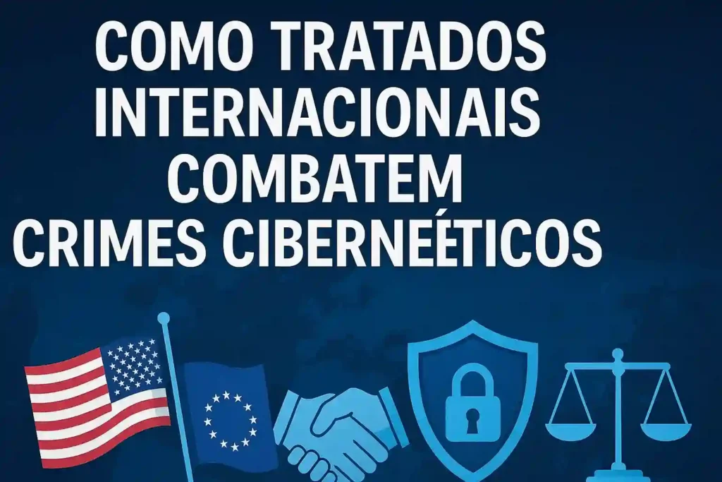 Como tratados internacionais combatem crimes cibernéticos?