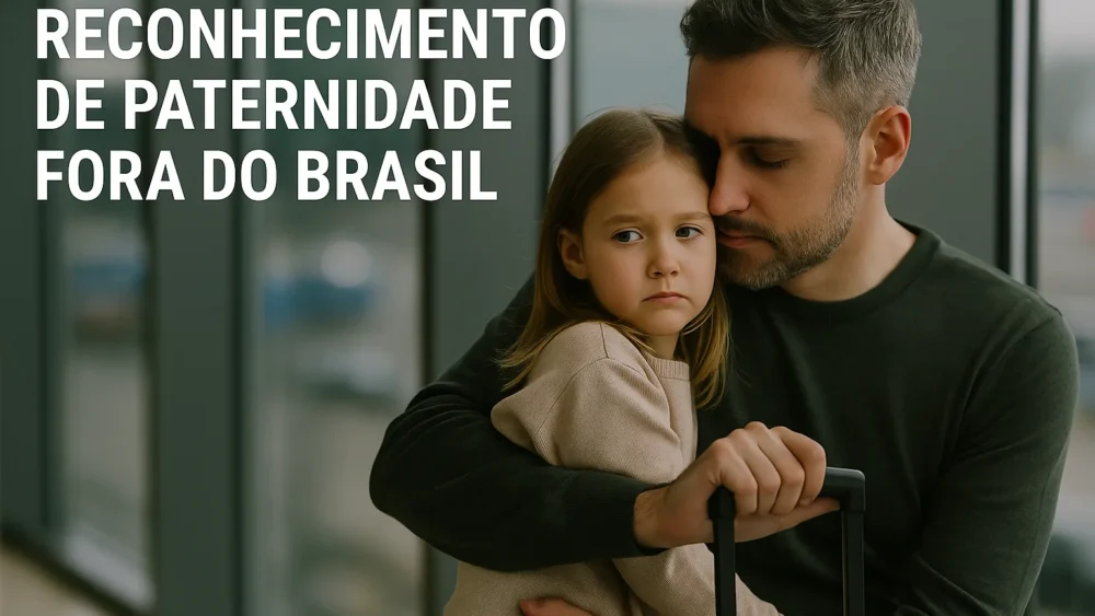 reconhecimento de paternidade fora do brasil