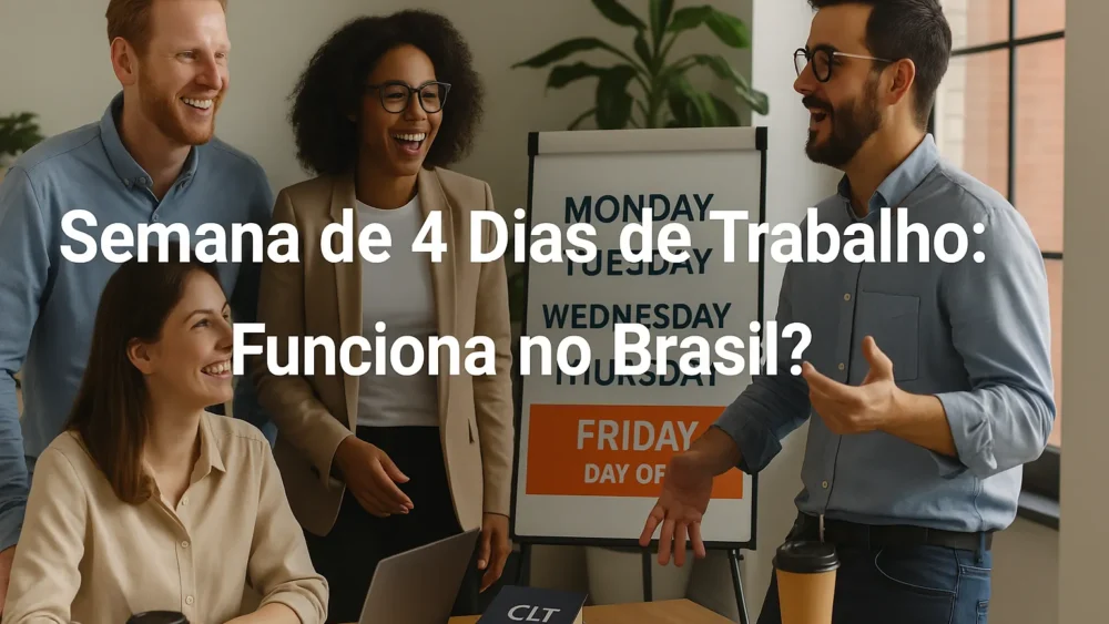 Semana de trabalho 4 dias no Brasil