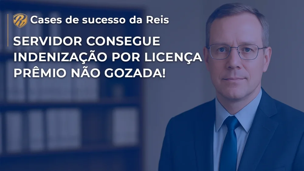 servidor licença prêmio não gozada