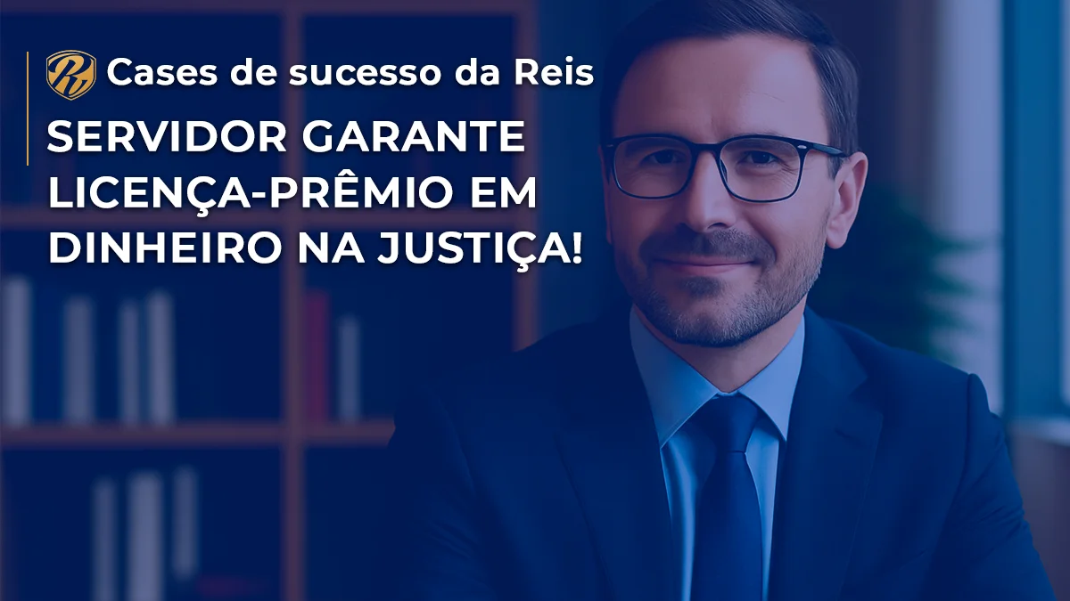 servidor garante licença-prêmio