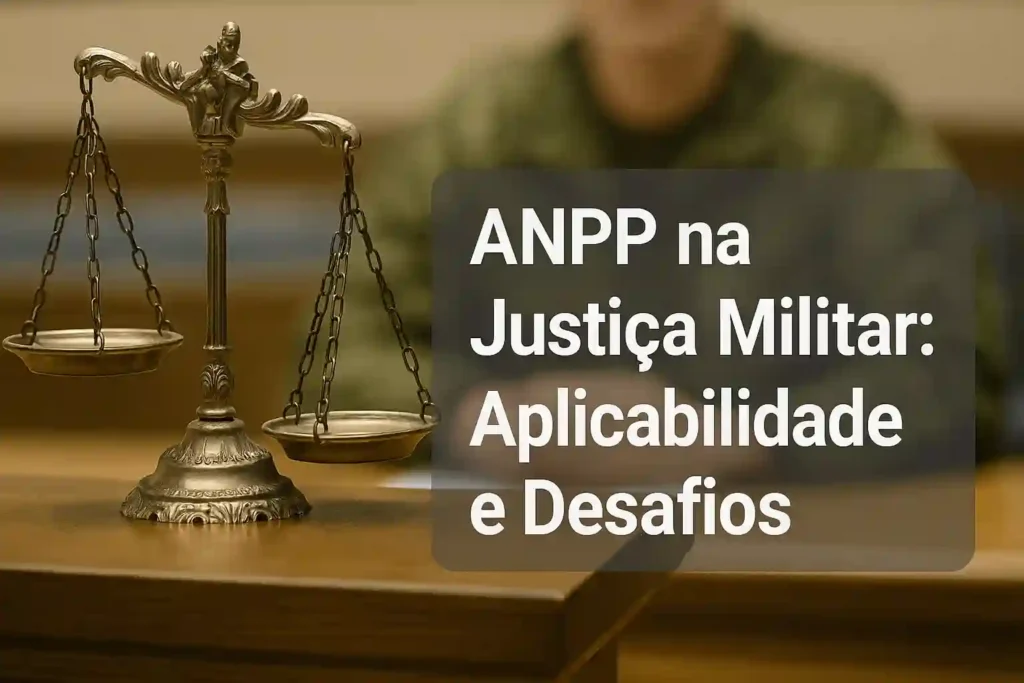 Acordo de Não Persecução Penal Pode Ser Aplicado na Justiça Militar?